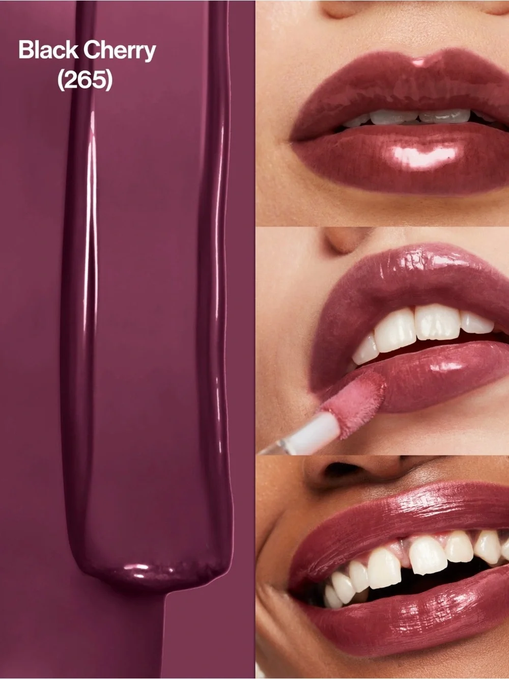 🍒 Revlon Super Lustrous The Gloss Lip Gloss Black Cherry 🍒